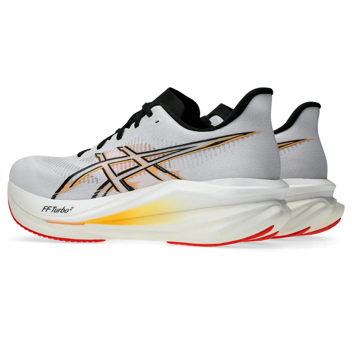 Asics Herrenlaufschuhe Sonicblast 2, White/Stadium Orange