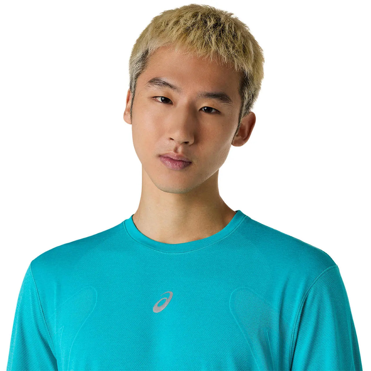 Asics Herrenlaufshirt Road Seamless LS Top, Energy Aqua