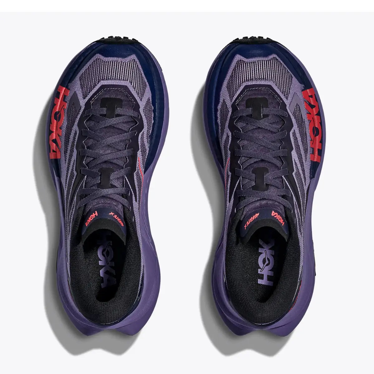 Hoka Damenlaufschuhe Mafate X, berry jam / squid ink