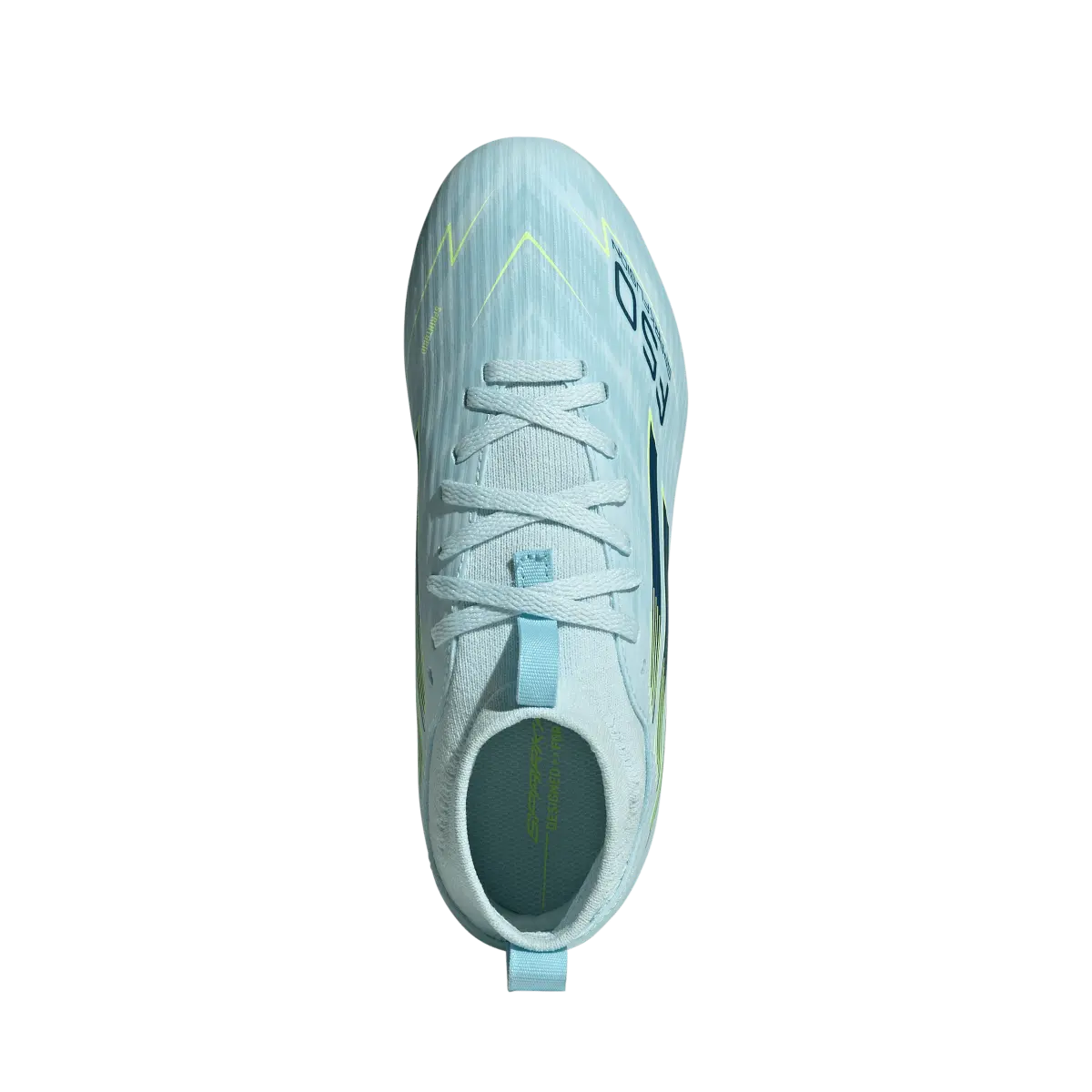 Adidas Kinderfußballschuhe F50 Sparkfusion League FG, halbhohe Fußballschuhe für feste Böden und Kunstrasen mit Sprintplate Fusion - machsport