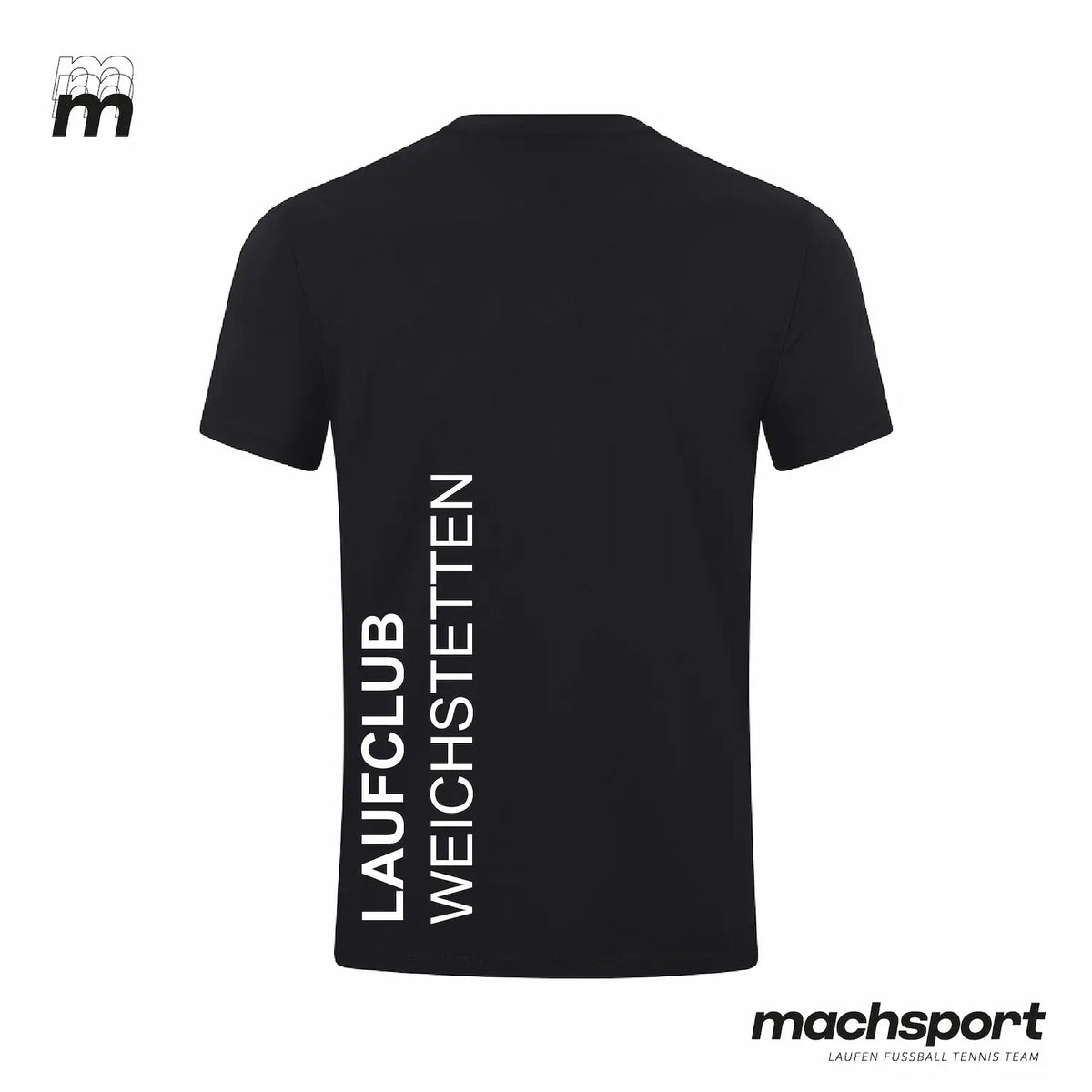 Laufclub Weichstetten Trainingsshirt schwarz