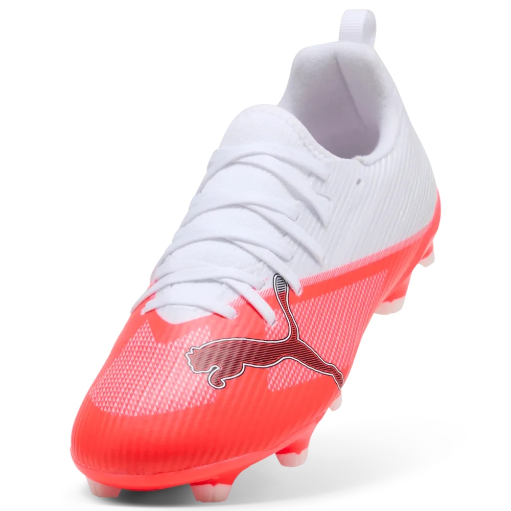 Puma Kinderfußballschuhe Ultra 7 Match FG/AG, ultra red/puma black