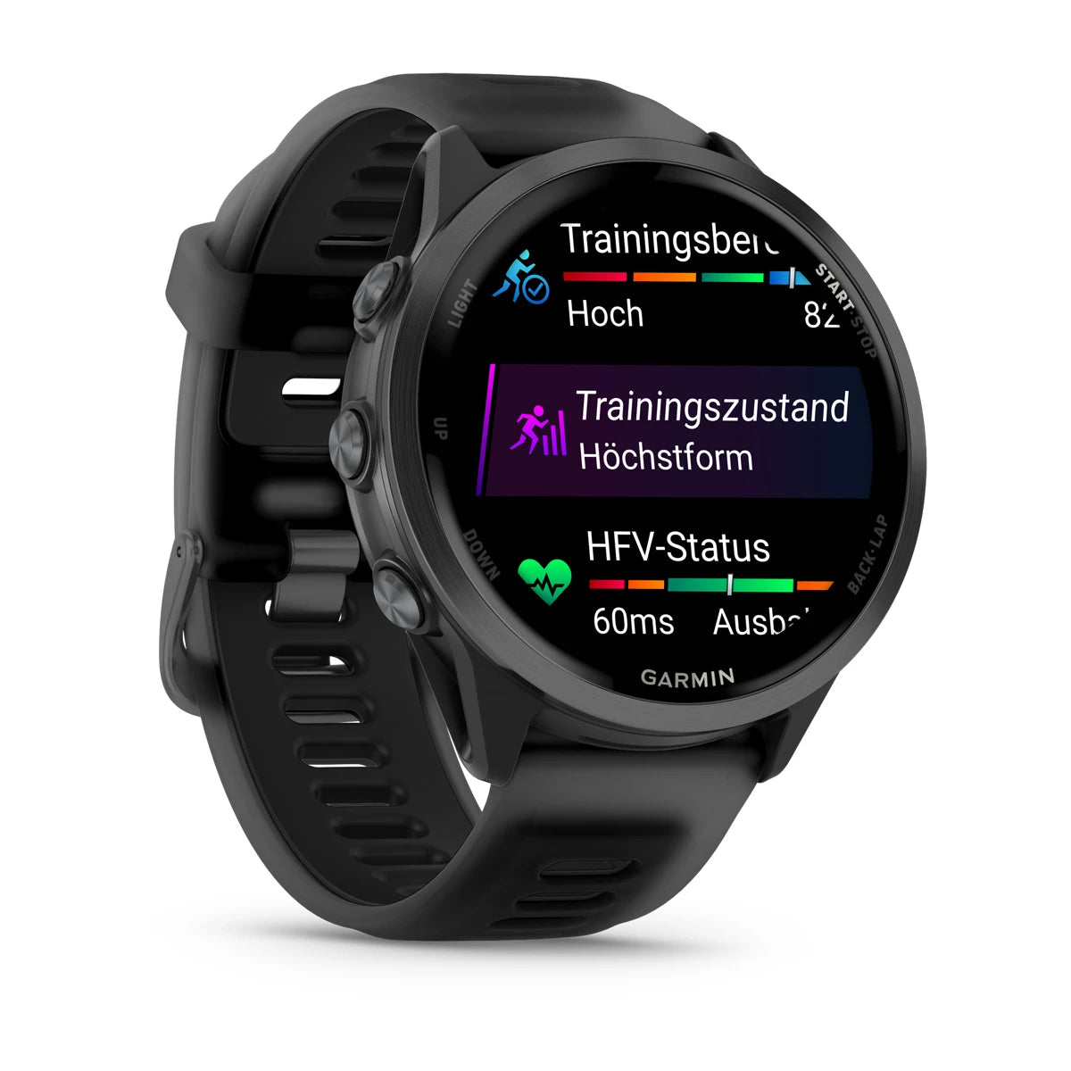 Garmin Forerunner 570 - 47mm Schwarz/Schiefergrau Aluminium - machsport