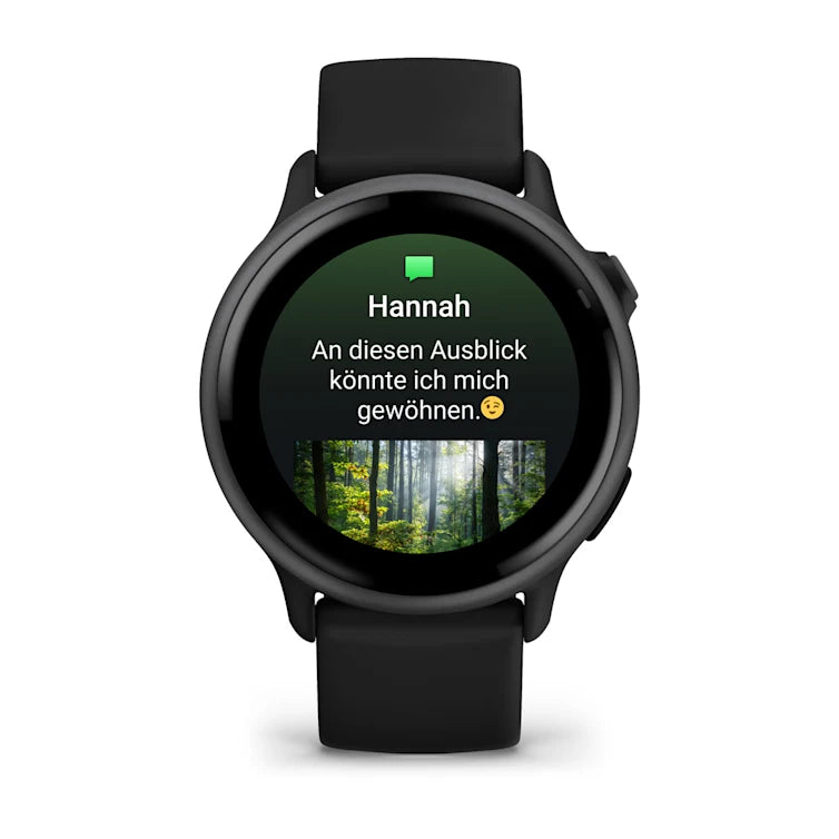 Garmin Vivoactive 6, schwarz/Schiefergrau - machsport