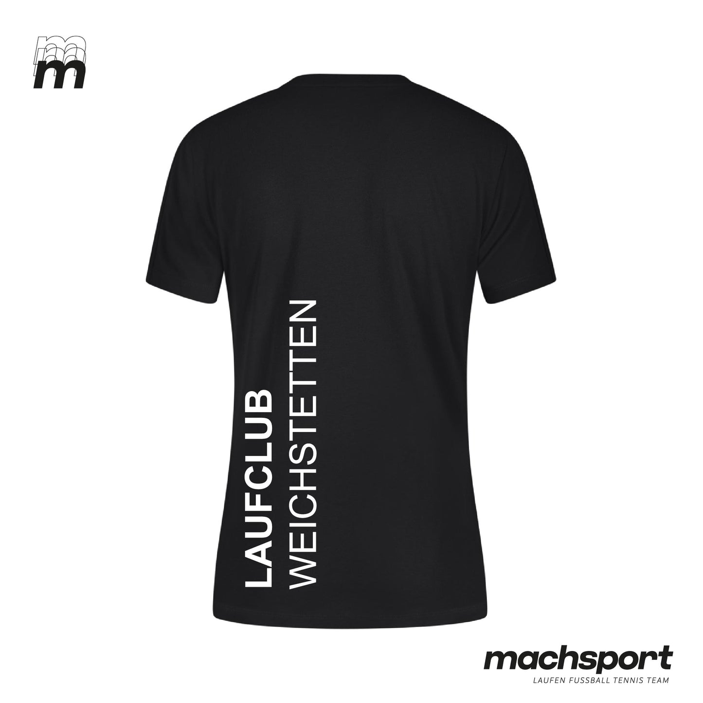 Laufclub Weichstetten Trainingsshirt Damen schwarz - machsport