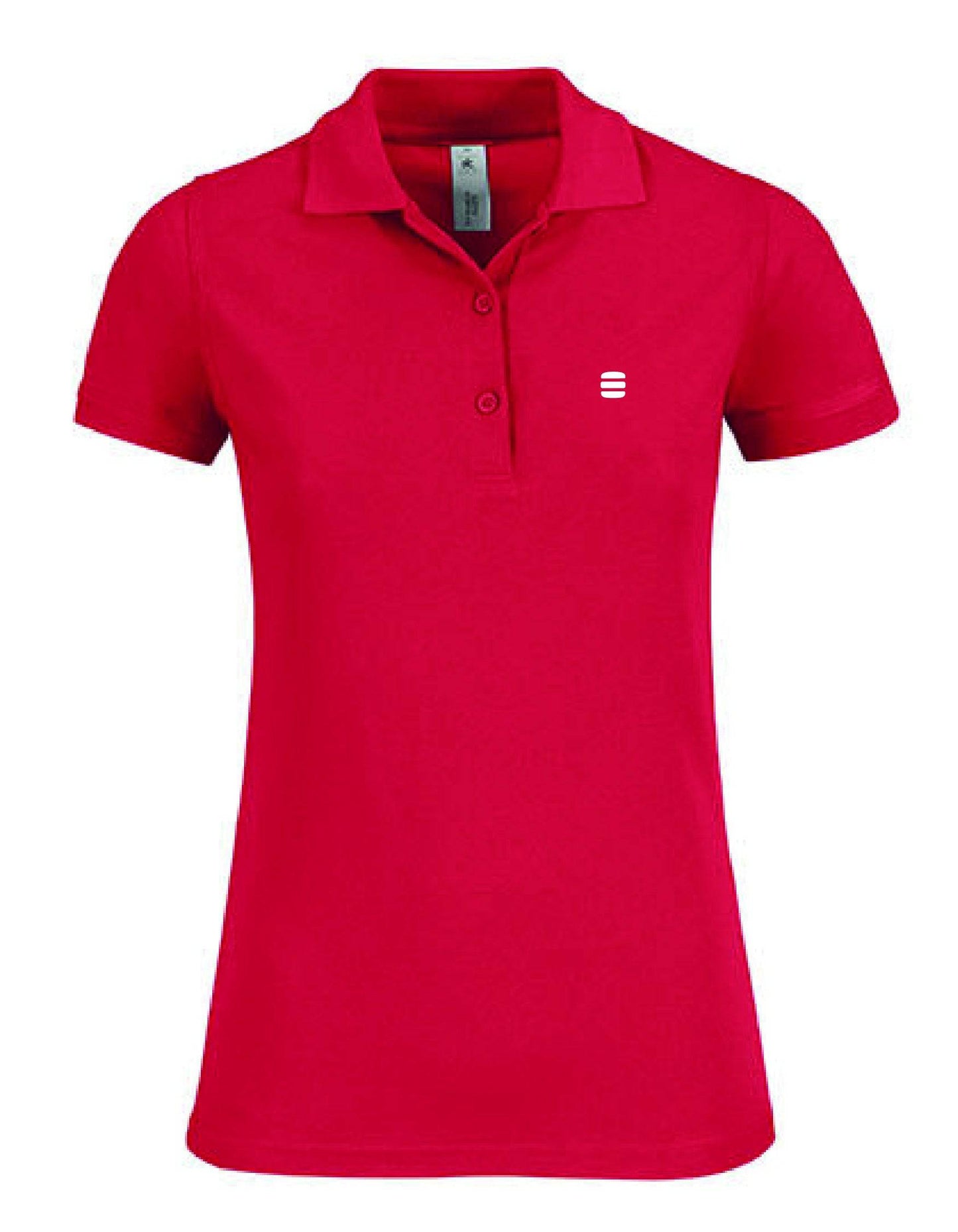 BURGERISTA Poloshirt Classic Herren/Damen rot - machsport