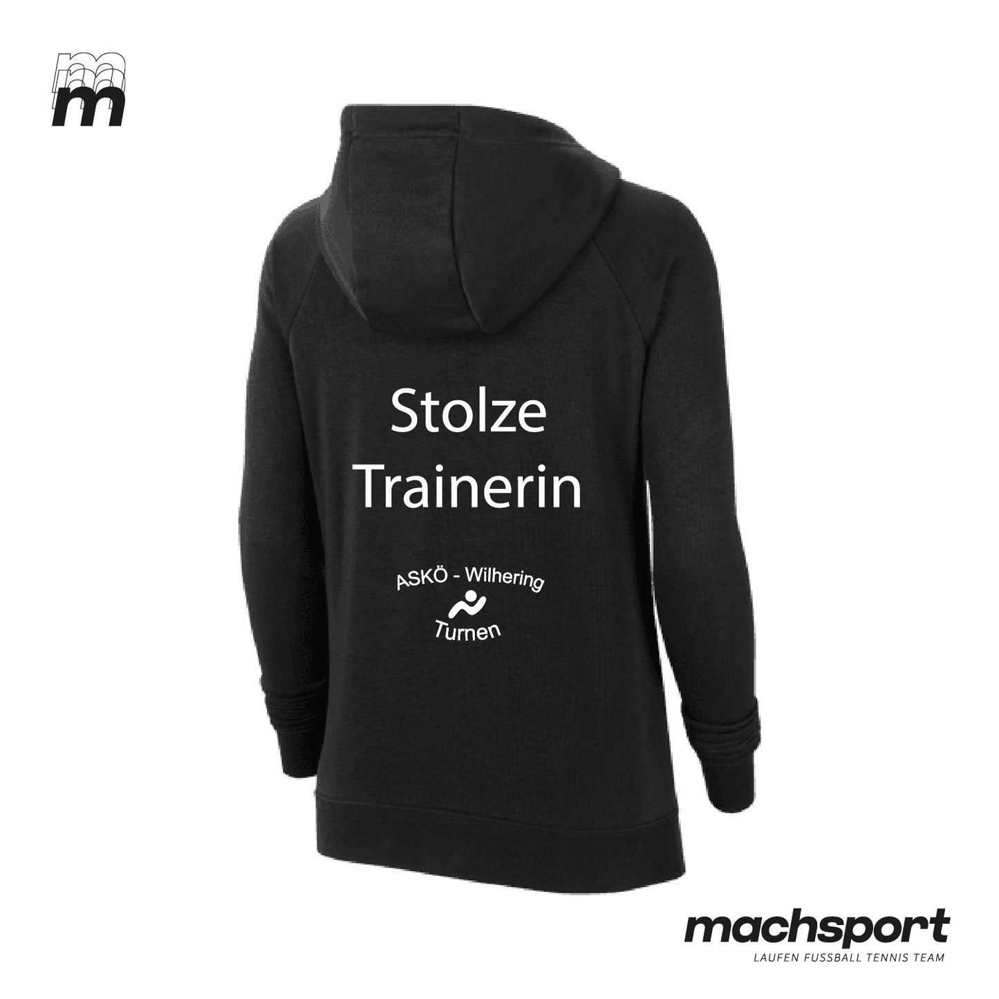 ASKÖ Wilhering Turnen Hoodie "Stolze Trainerin" - machsport