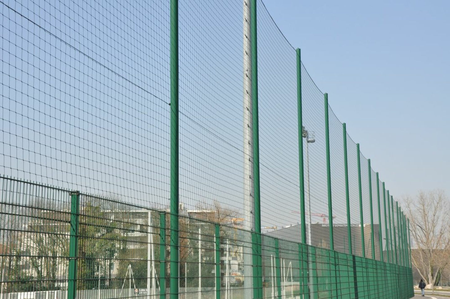 Powershot Spielfeldbegrenzung - Ballfangnetz für Sportplätze - machsport