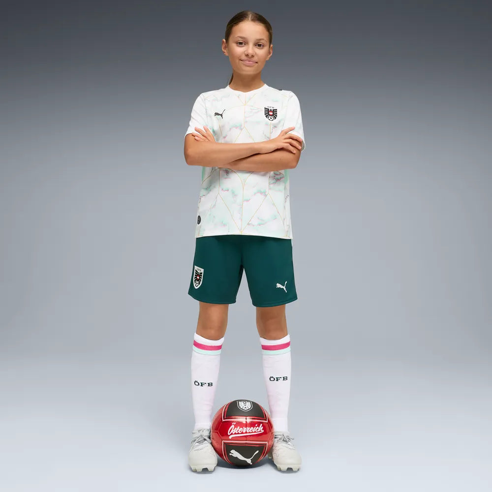 ÖFB Kinderfußballhose Shorts Replica - machsport