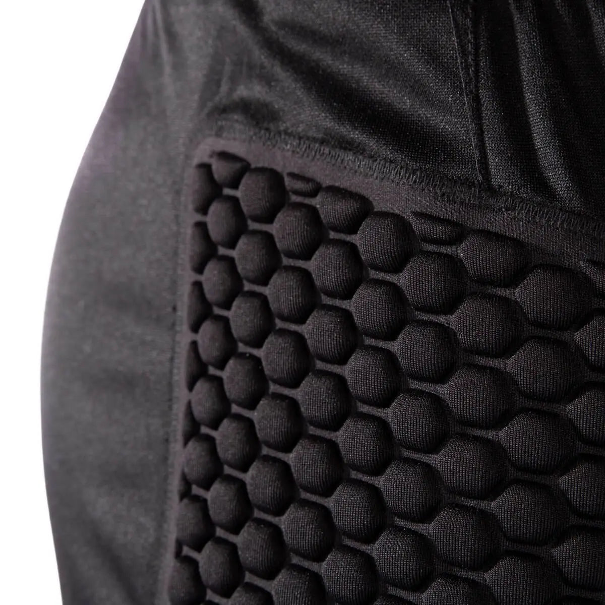 Uhlsport Torwarthose Standard, gepolsterte Torwarthose mit Fußschlaufen und elastischem Bund, schwarz - machsport
