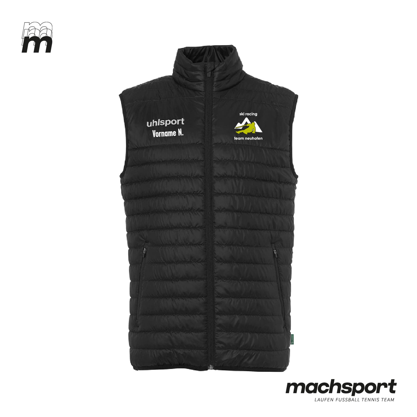 Ski Racing Team Neuhofen Ultra Lite Weste mit Logostick - machsport