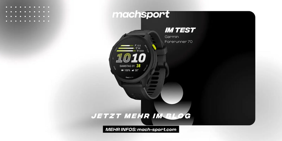 Garmin Forerunner 70 im Test