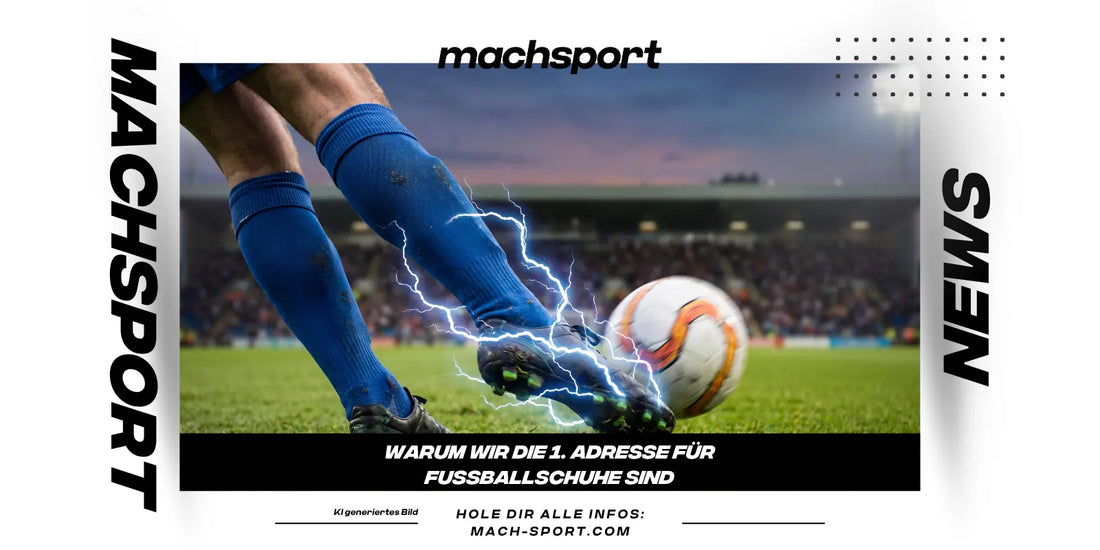 Fußballschuh und Fußball
