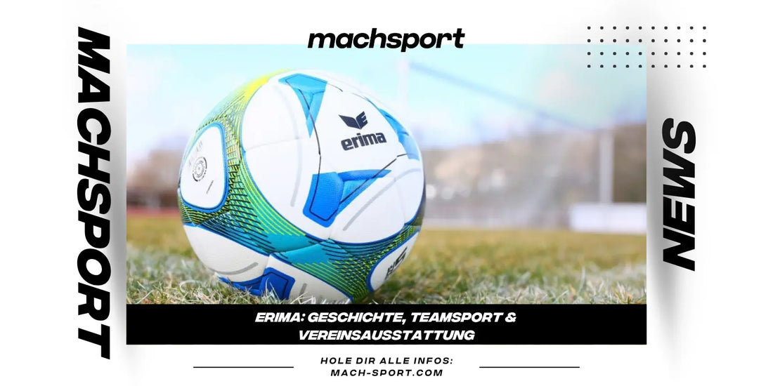 Erima Fußball auf Rasen