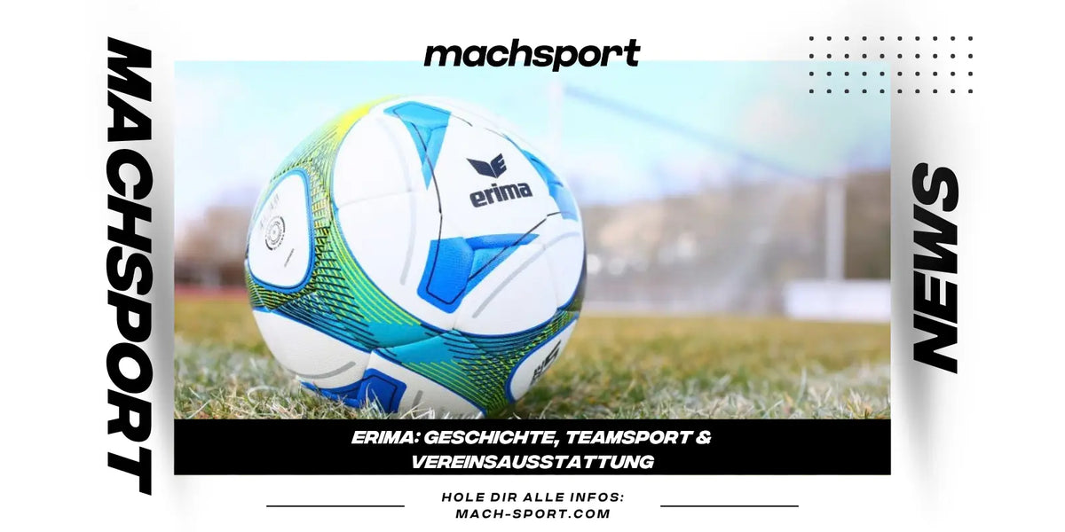 Erima Fußball auf Rasen