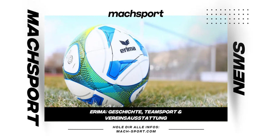 Erima Fußball auf Rasen