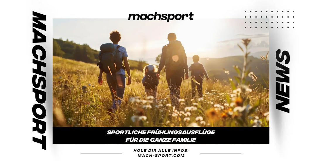 Familie beim Wandern