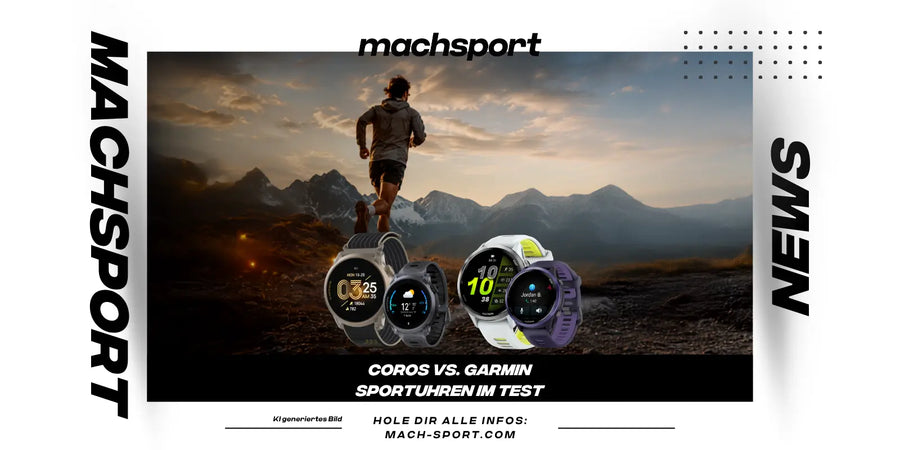Coros und Garmin Test