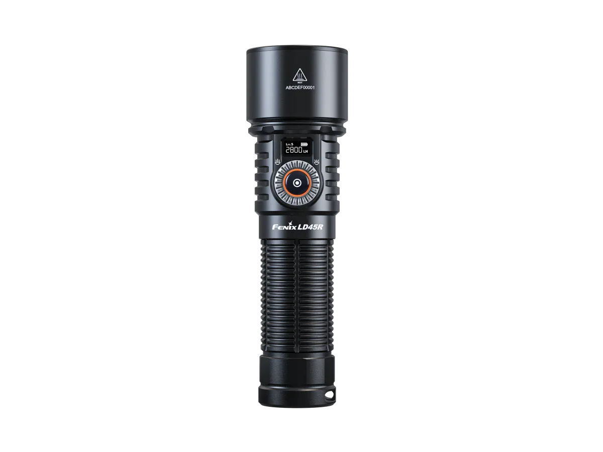 Fenix LD45R digitale Hochleistungs-Taschenlampe mit Fokussteuerung, 2800 Lumen – Bild 