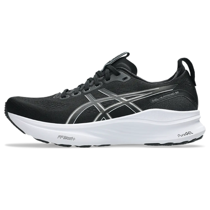 Asics Herrenlaufschuhe Gel Kayano 32 wide, Black/White, Größe 44