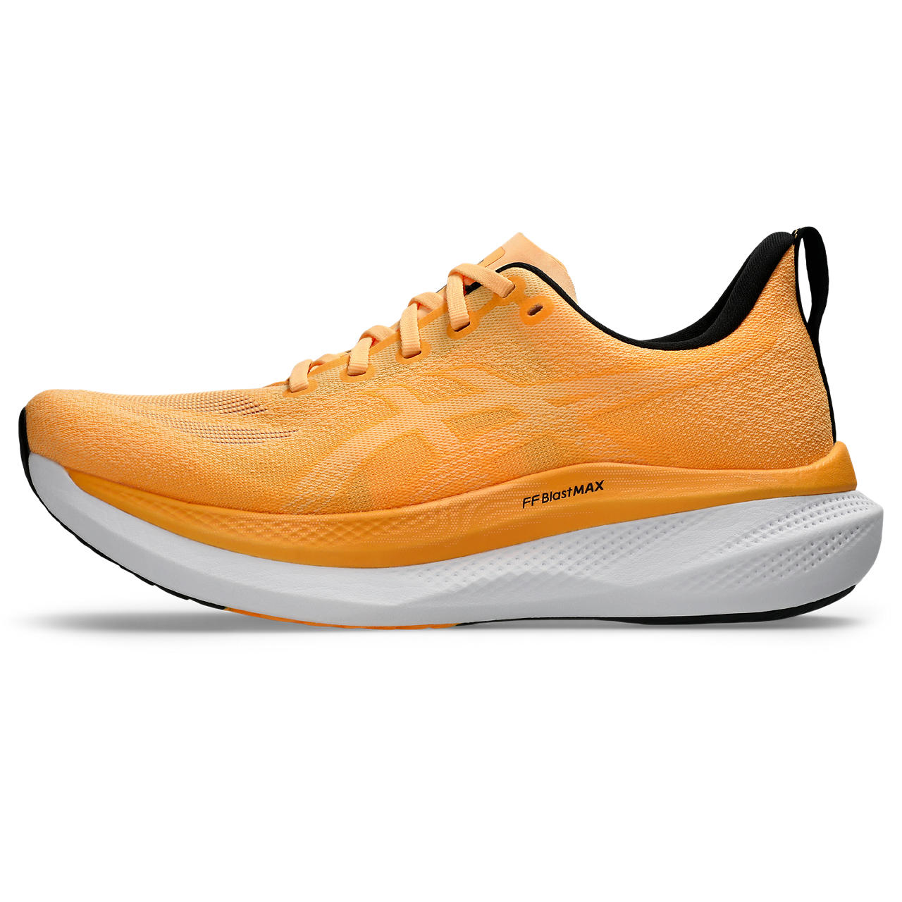Asics Herrenlaufschuhe Glideride Max 2 Orange Glow/Stadium Orange, neutraler Straßenlaufschuh mit maximaler Dämpfung - machsport – Bild 