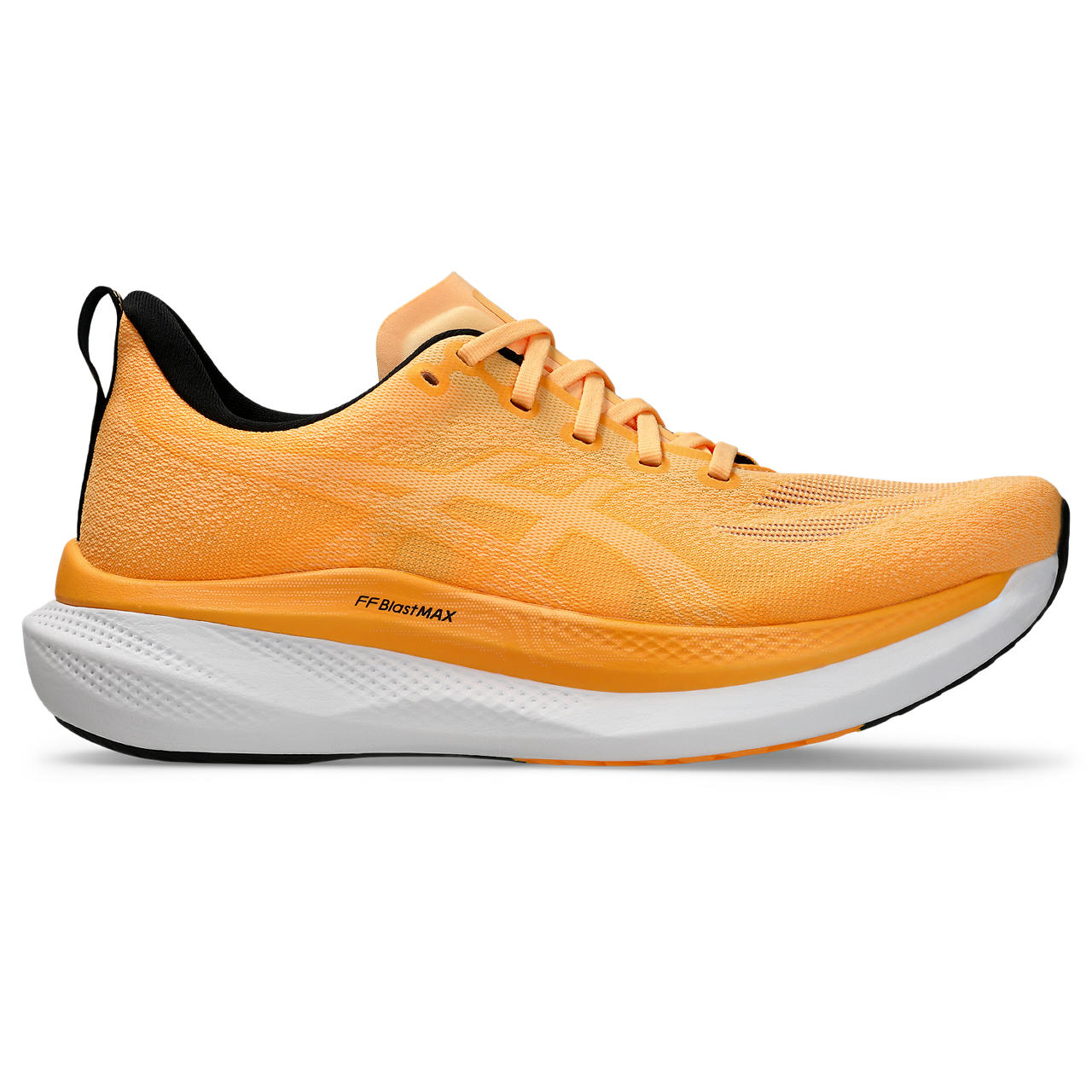 Asics Herrenlaufschuhe Glideride Max 2 Orange Glow/Stadium Orange, neutraler Straßenlaufschuh mit maximaler Dämpfung - machsport – Bild 