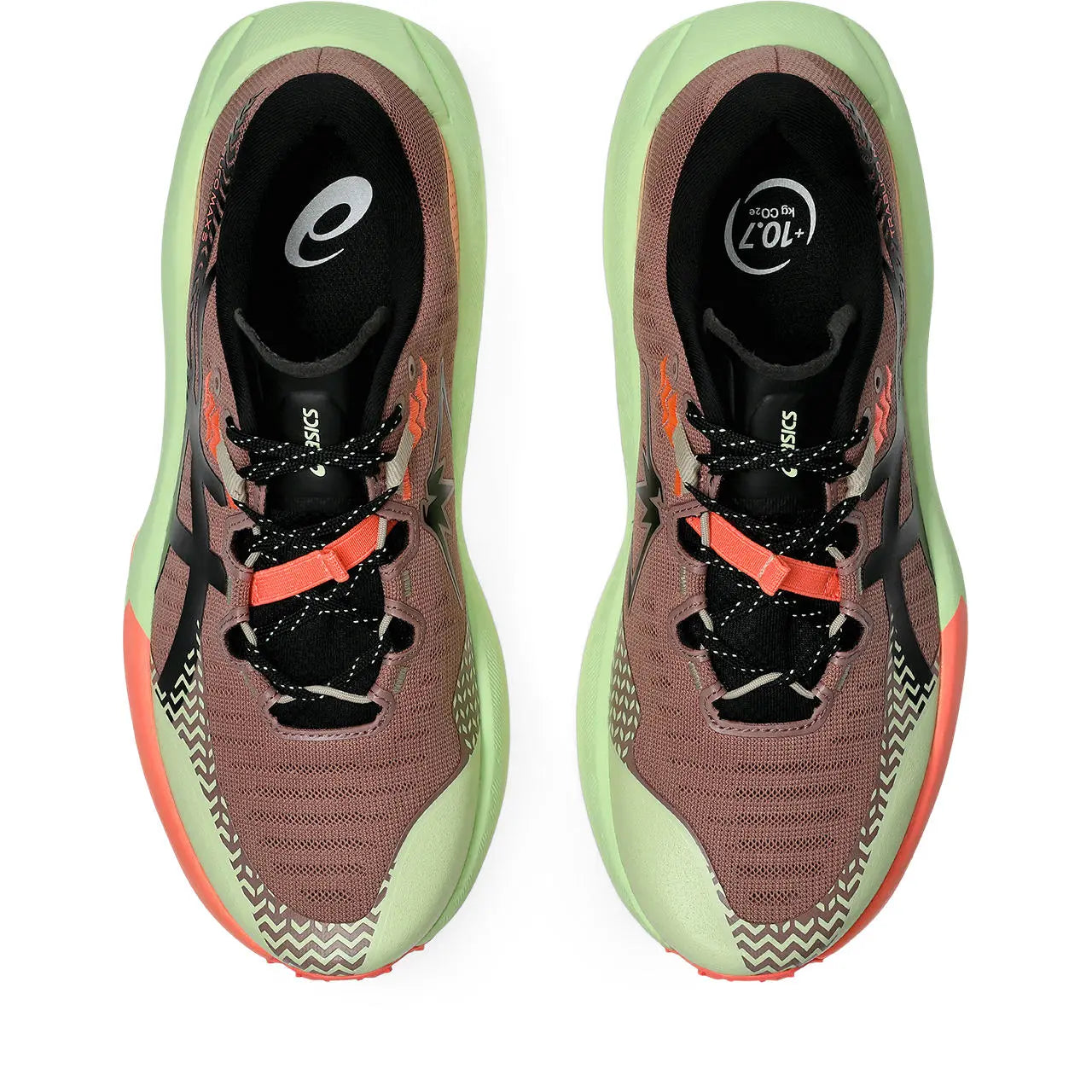 Asics Herrenlaufschuhe Trabuco Max 5, Umeboshi/Black - machsport – Bild 