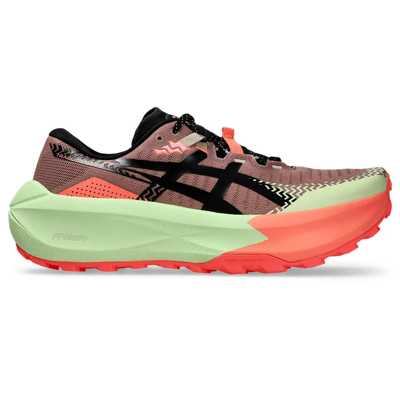 Asics Herrenlaufschuhe Trabuco Max 5, Umeboshi/Black - machsport – Bild 