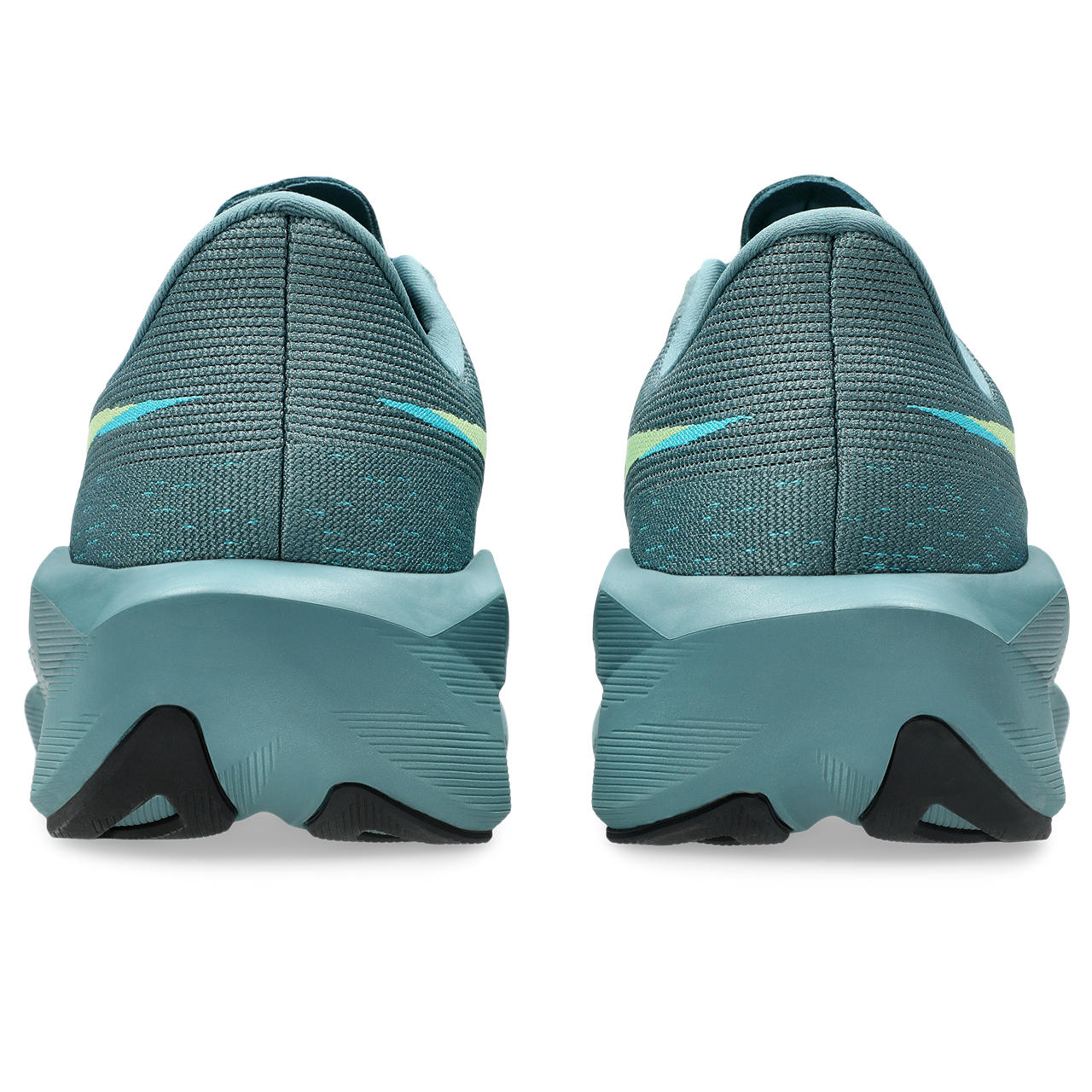 Asics Herrenlaufschuhe Novablast 6, Foggy Teal/Illuminate Yellow