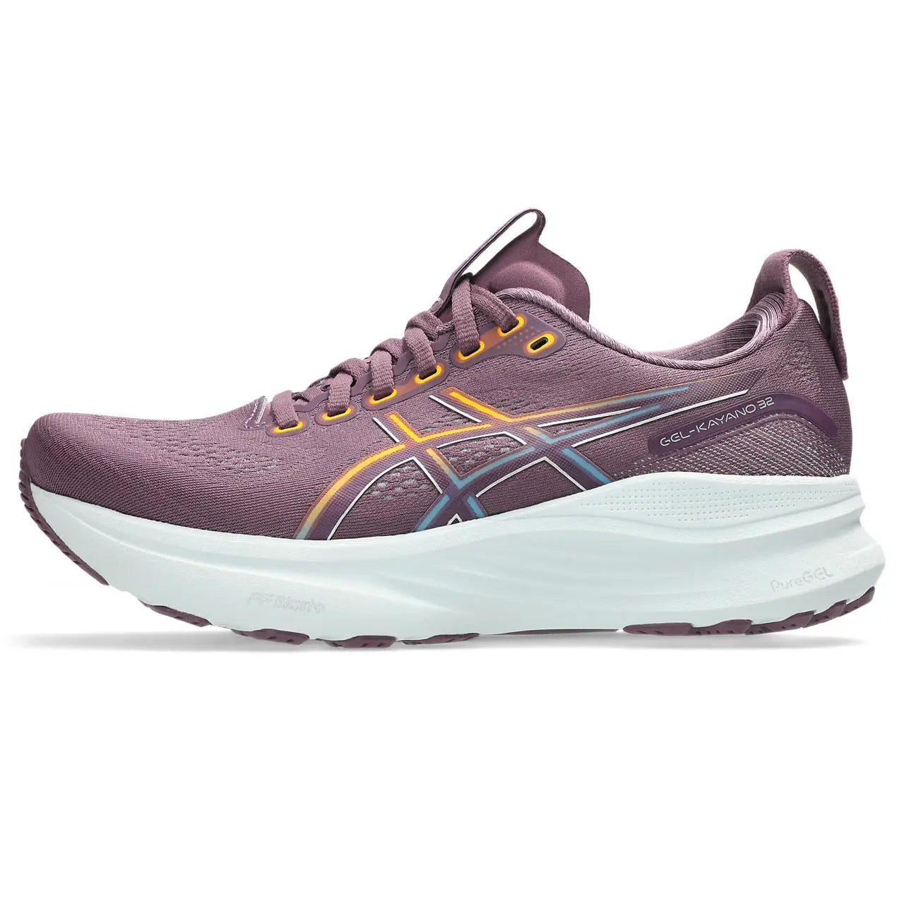 Asics Damenlaufschuhe Gel-Kayano 32, Stabilitätsschuh für Straße mit 4D Guidance System und hoher Dämpfung - machsport