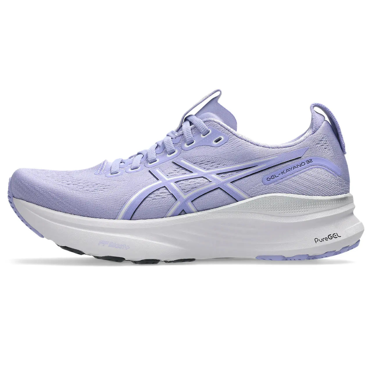 Asics Damenlaufschuhe Gel-Kayano 32, Stabilitätsschuh für, White/Seashell - machsport – Bild 