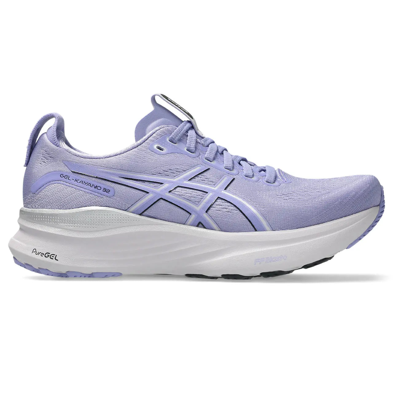 Asics Damenlaufschuhe Gel-Kayano 32, Stabilitätsschuh für, White/Seashell - machsport – Bild 