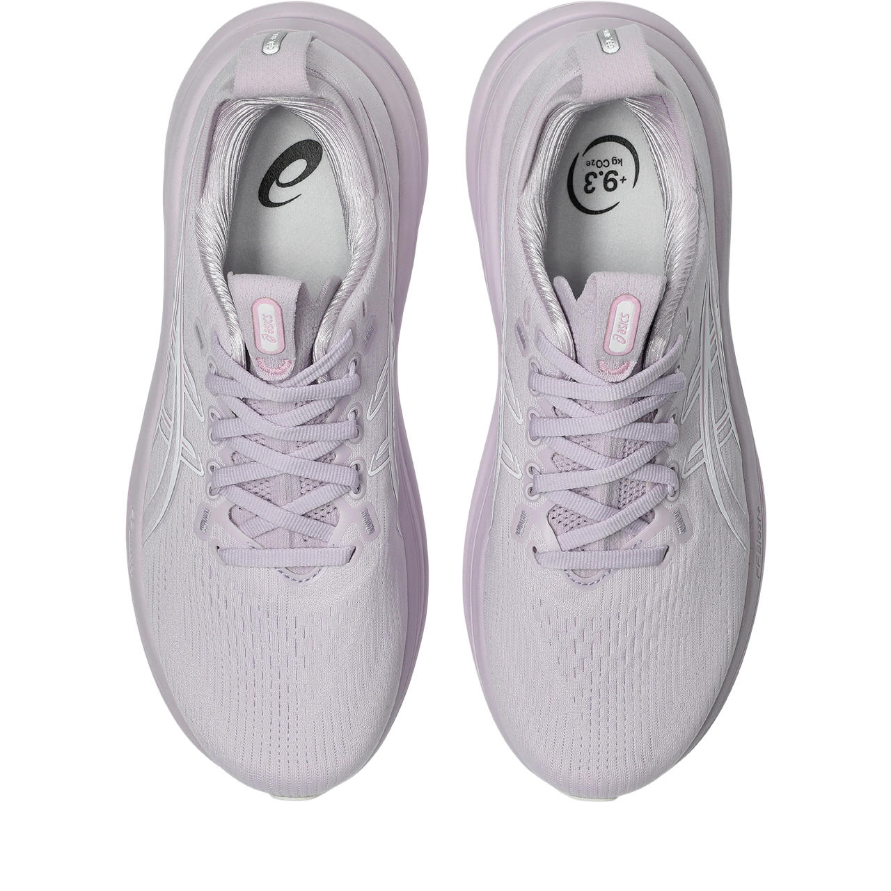 Asics Damenlaufschuhe Gel-Nimbus 28 Dahlia/White, neutraler Komfort-Laufschuh mit maximaler Dämpfung - machsport – Bild 