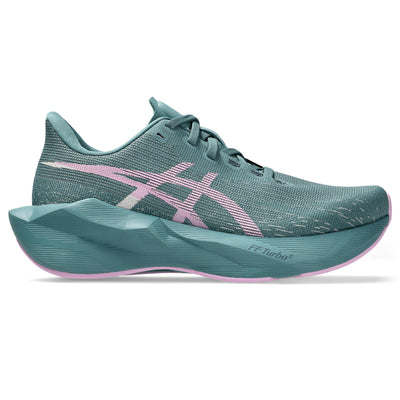 Asics Damenlaufschuhe Novablast 6, Foggy Teal/Hazy Lilac
