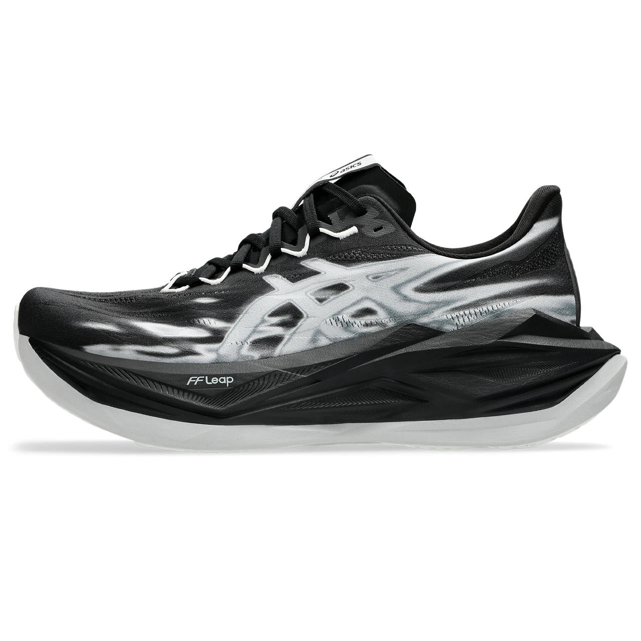 Asics Laufschuhe Superblast 3 Black/Black, neutraler Performance-Laufschuh mit FF Leap und hoher Dämpfung - machsport