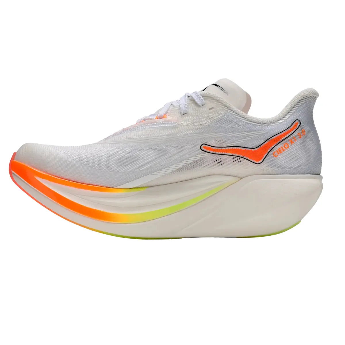 Hoka Herrenlaufschuhe Cielo X1 3.0, alabaster / yellow gold – Bild 