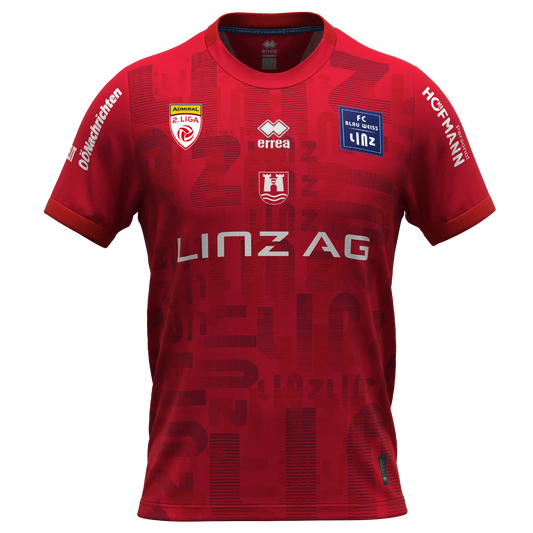 FC Blau-Weiß Linz Tormann Trikot 2026/27 Kids – rot / 128