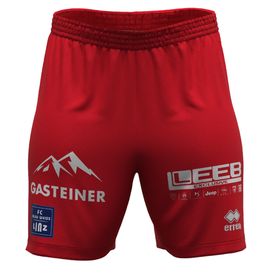 FC Blau-Weiß Linz Tormann Short 2026/27 Kids – rot / 128