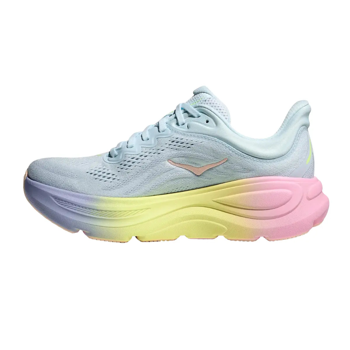 Hoka Damenlaufschuhe Bondi 9, glimmering blue / overcast – Bild 