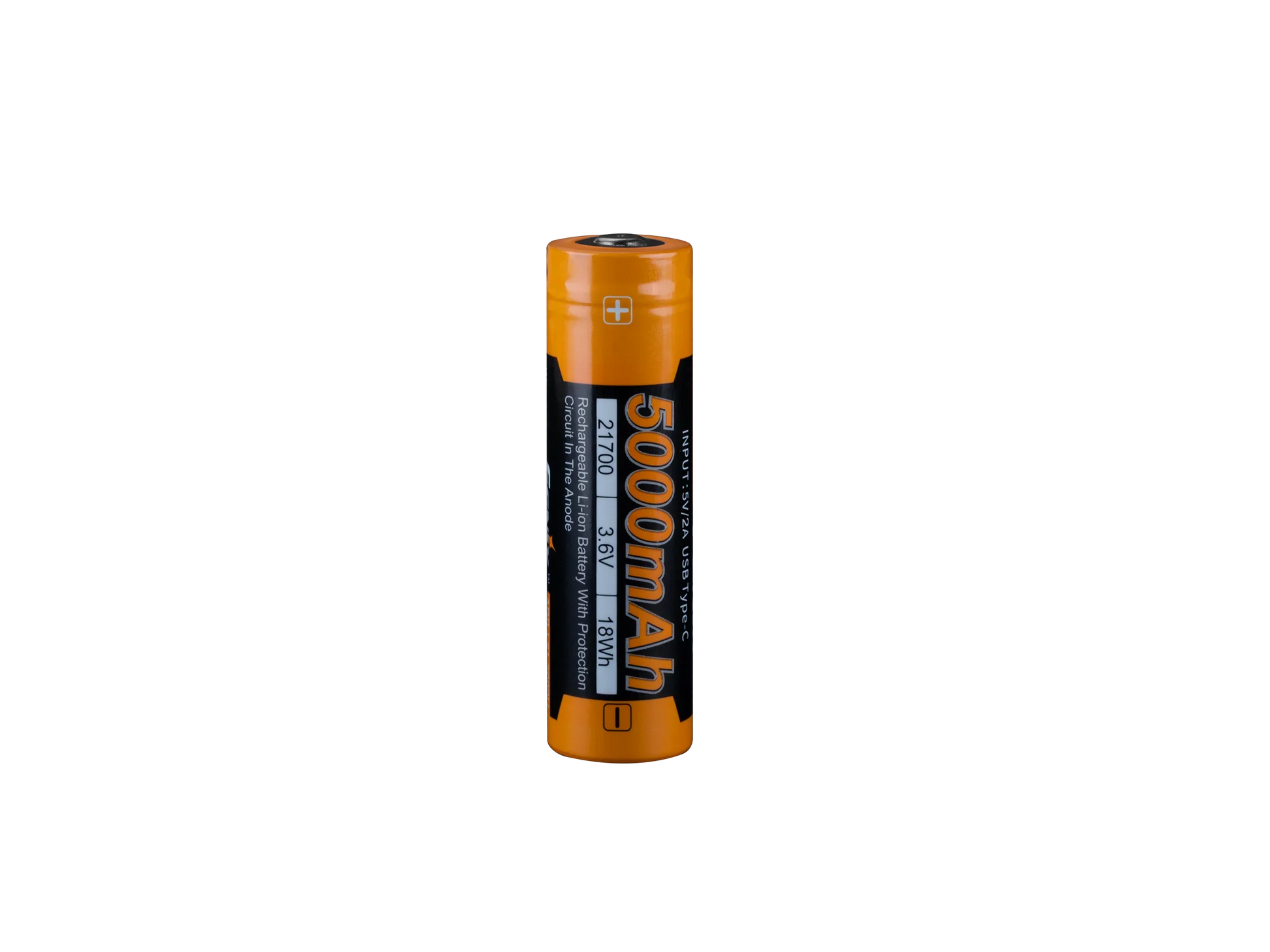 Fenix ARB-L21-5000U – 21700 Li-Ion Akku mit 5000 mAh, inkl. USB C Ladeanschluss – Bild 
