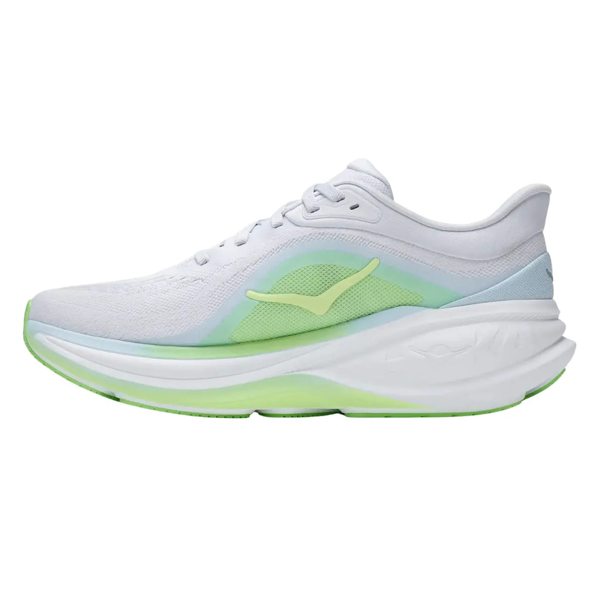Hoka Damenlaufschuhe Clifton Pro, cosmic grey / neon yuzu – Bild 