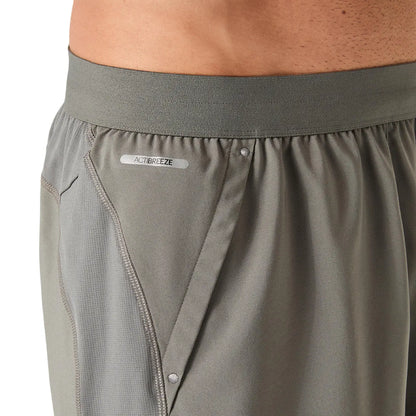 Asics Herrenlaufshort Road 5IN, truffle grey