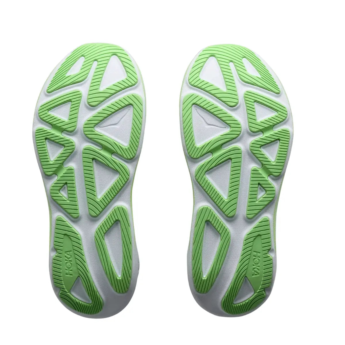 Hoka Damenlaufschuhe Clifton Pro, cosmic grey / neon yuzu – Bild 