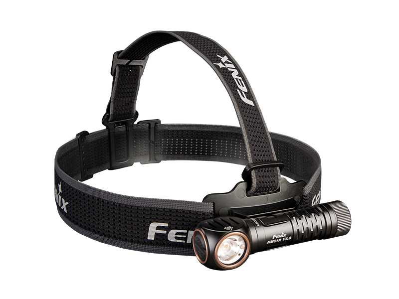 Fenix HM61R V3.0 Leistungsstarke Profi Stirnlampe sowie Taschenlampe mit Rotlicht, 1800 Lumen