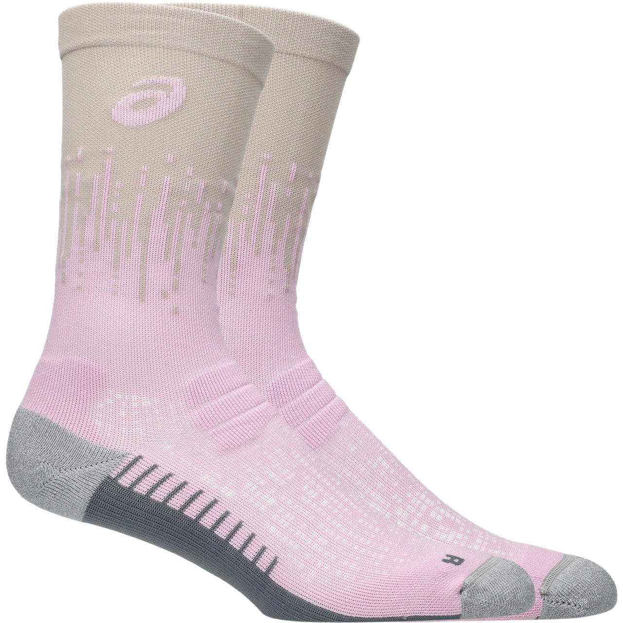 Asics Damenlaufsocken Performance Run Crew Sock, gedämpfte Laufsocken mit Mesh-Belüftung - machsport – Bild 