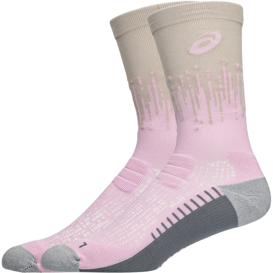 Asics Damenlaufsocken Performance Run Crew Sock, gedämpfte Laufsocken mit Mesh-Belüftung - machsport
