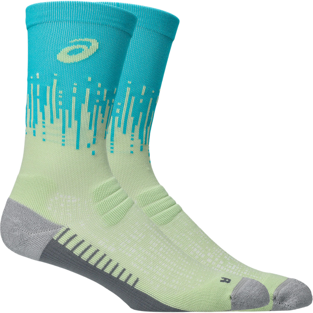 Asics Herrenlaufsocken Performance Run Sock Crew, gedämpfte Laufsocken mit Mesh-Belüftung - machsport