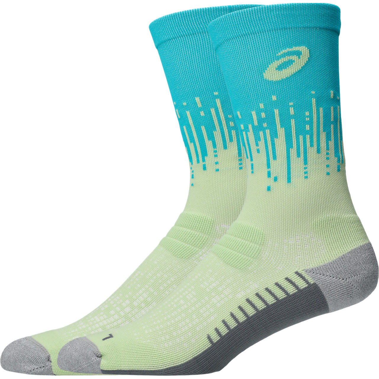 Asics Herrenlaufsocken Performance Run Sock Crew, gedämpfte Laufsocken mit Mesh-Belüftung - machsport – Bild 