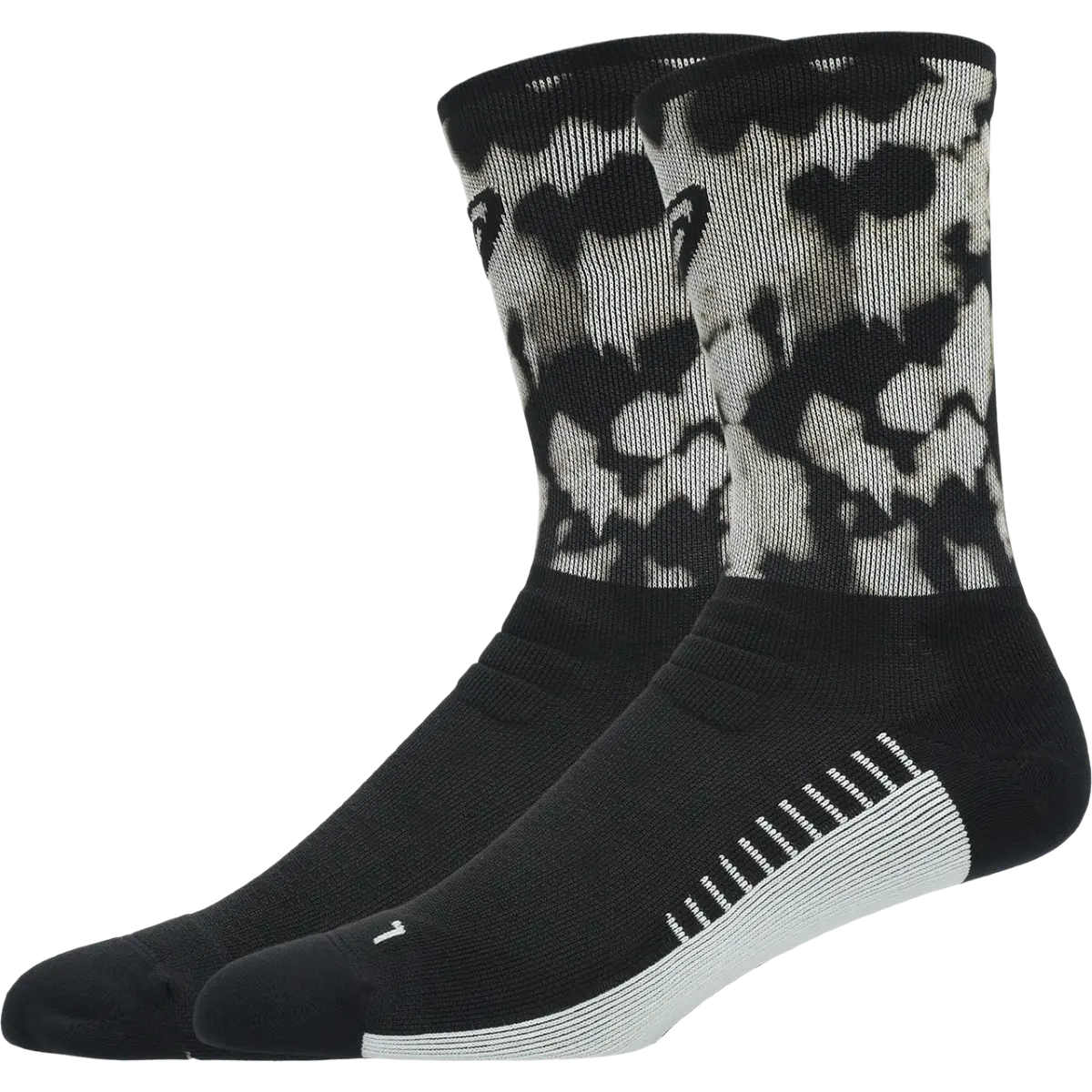 Asics Laufsocken Performance Run Sock Crew, Black/Cream – Bild 