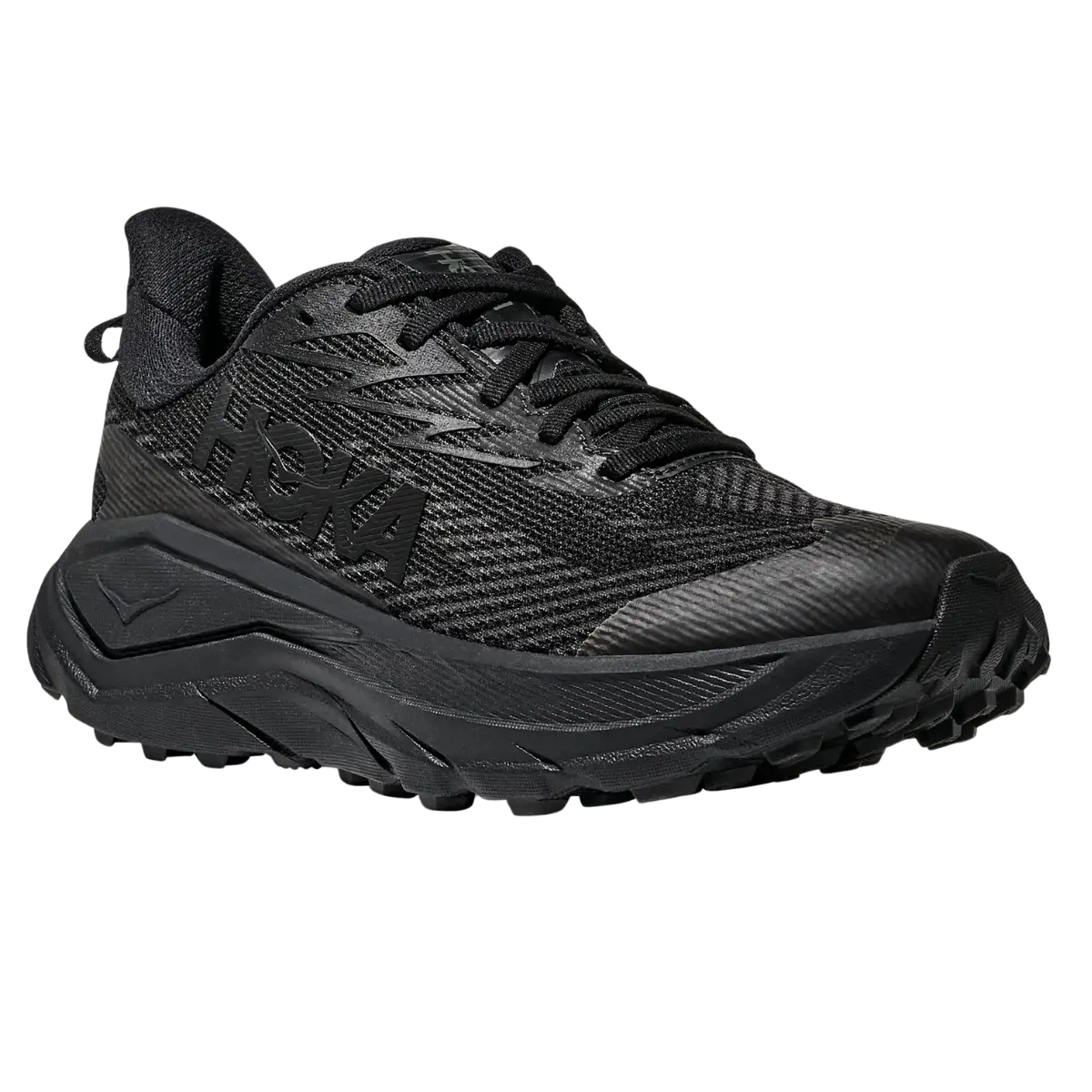 Hoka Damenlaufschuhe Challenger 8 GTX, black / carbon black – Bild 
